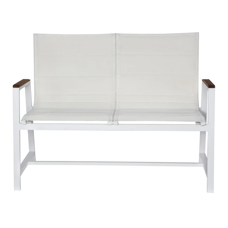 Shift dual Aluminum mesh waiting chair 5