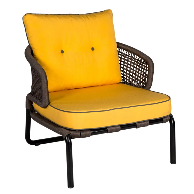 Gocek knitted single Yellow