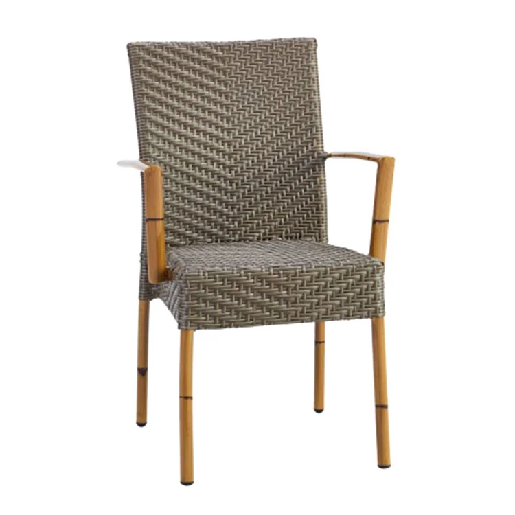 Lucca Rattan Chair with Arms