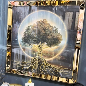 Mirrored Framed Life Painting