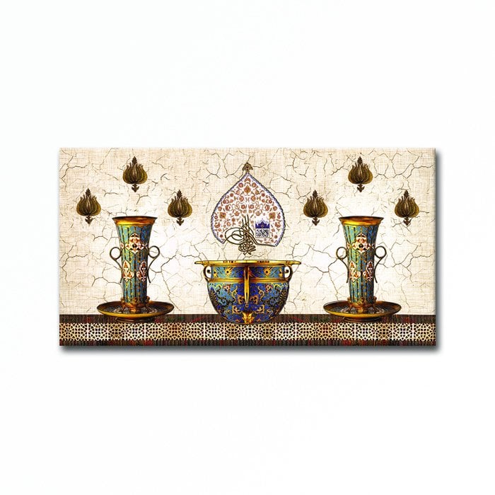 Embossed Tura Motif Painting