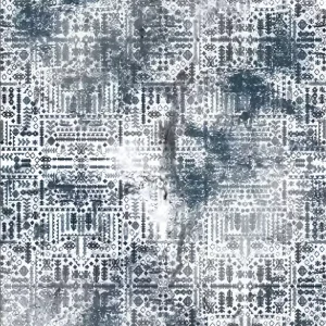 Evalife Istanbul 8823 Non-Slip Based Washable Carpet