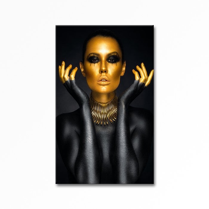 Embossed Black 5 Paintings