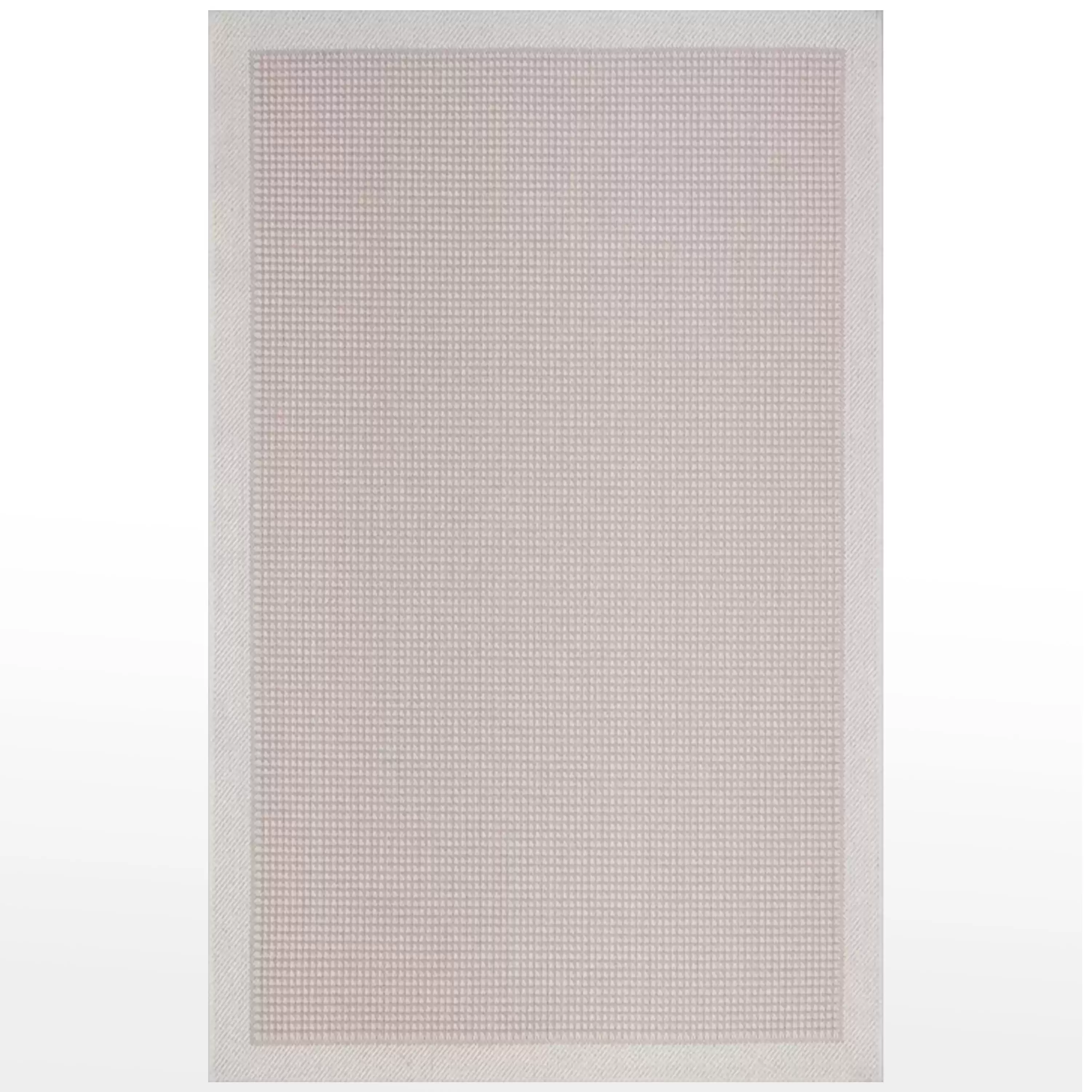 S-9427 Jute Sisal White Cream Decorative Carpet