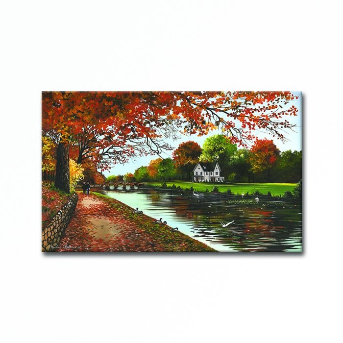 Embossed Autumn Painting