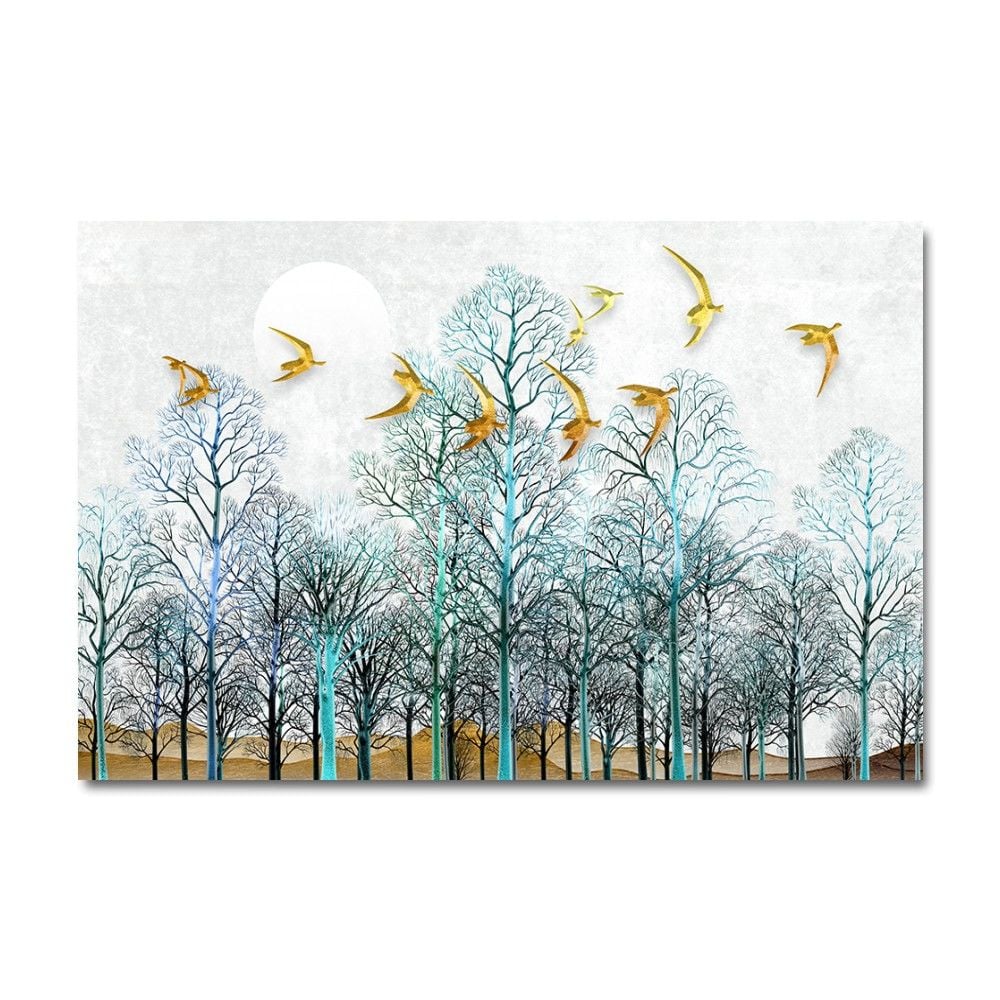 Relief Painting, Birds