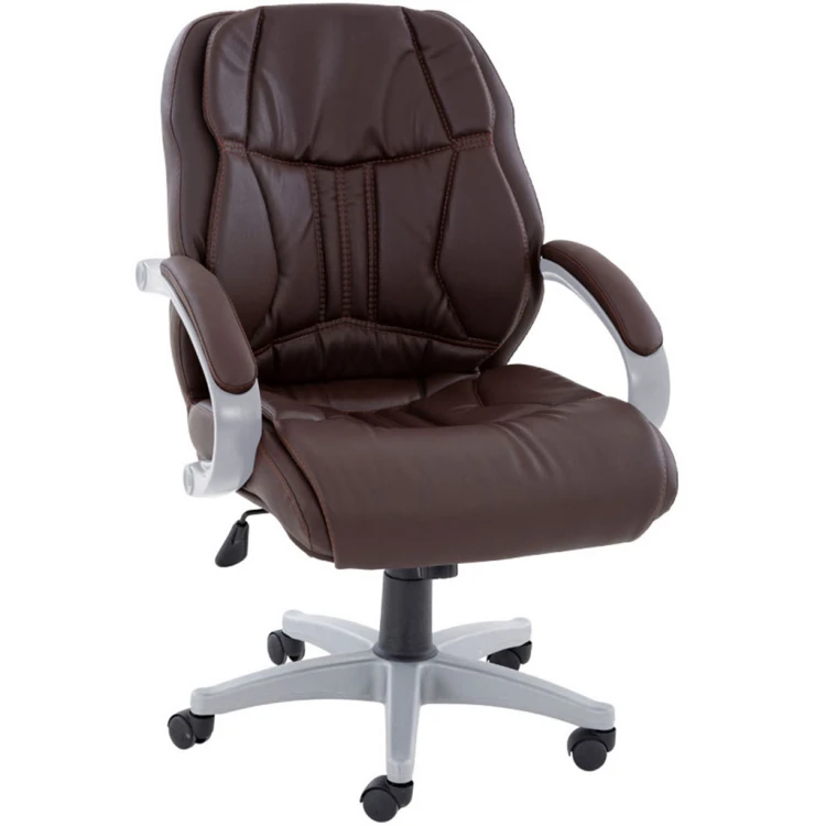 Manager Working Chair Gray Plastic Legs