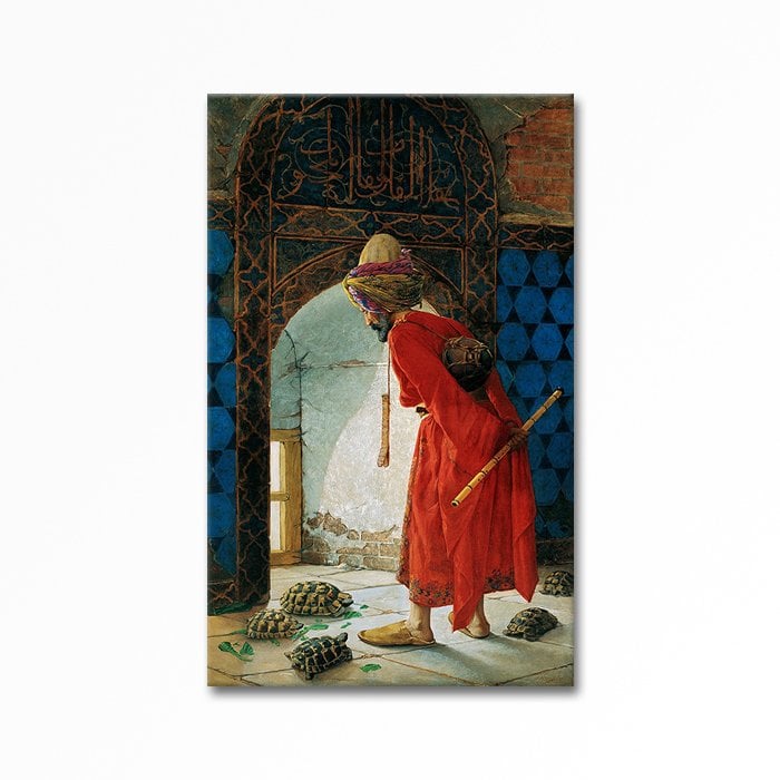 Embossed Turtle Trainer Painting