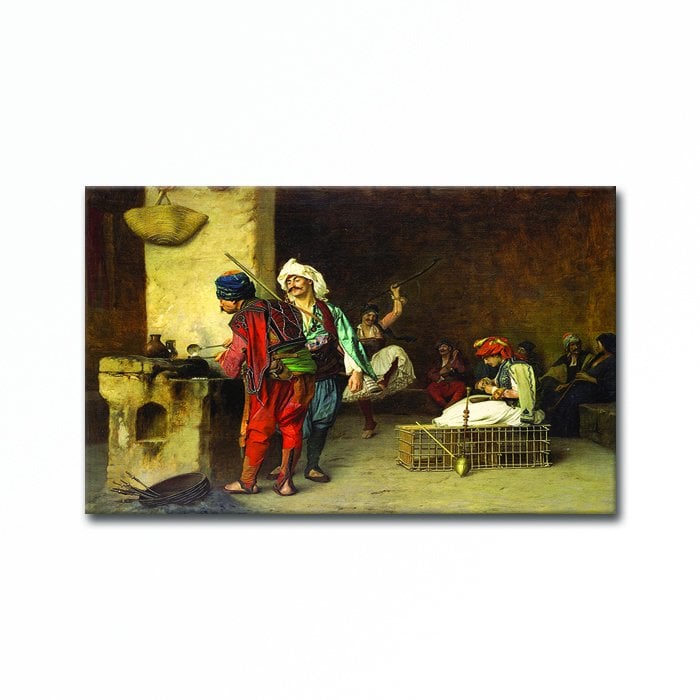 Relief Spear Master Painting