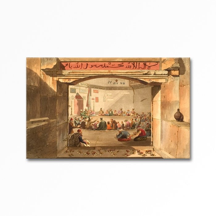 Relief Mosque Painting