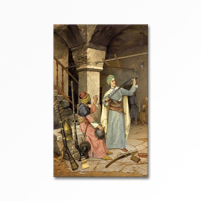 Embossed Sword Painting