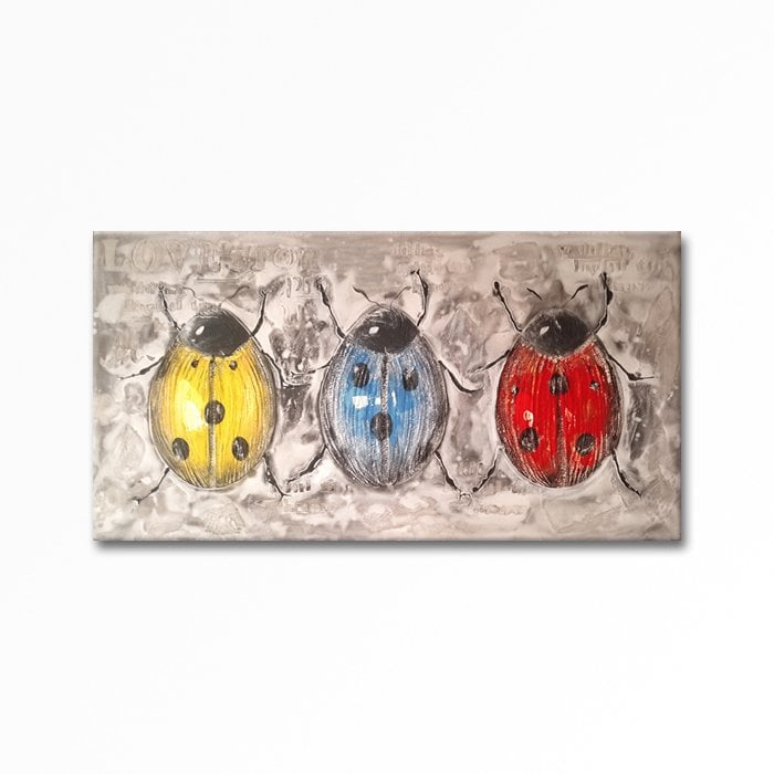 Relief Painting Ladybug