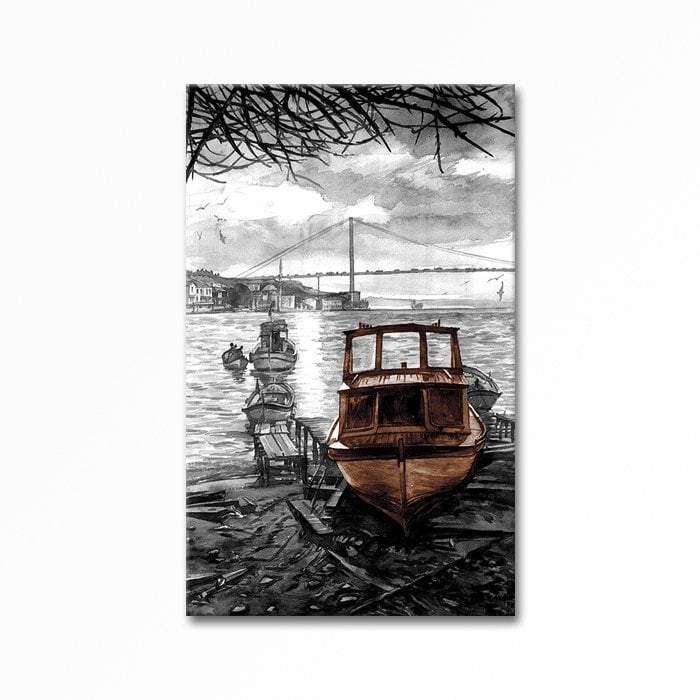 Relief Painting Bosphorus Bridge