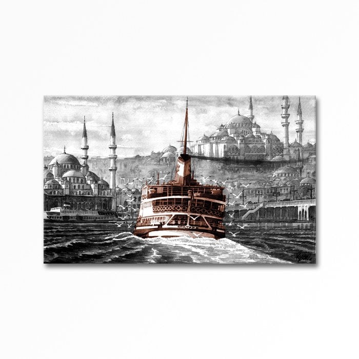 Relief Painting Ship