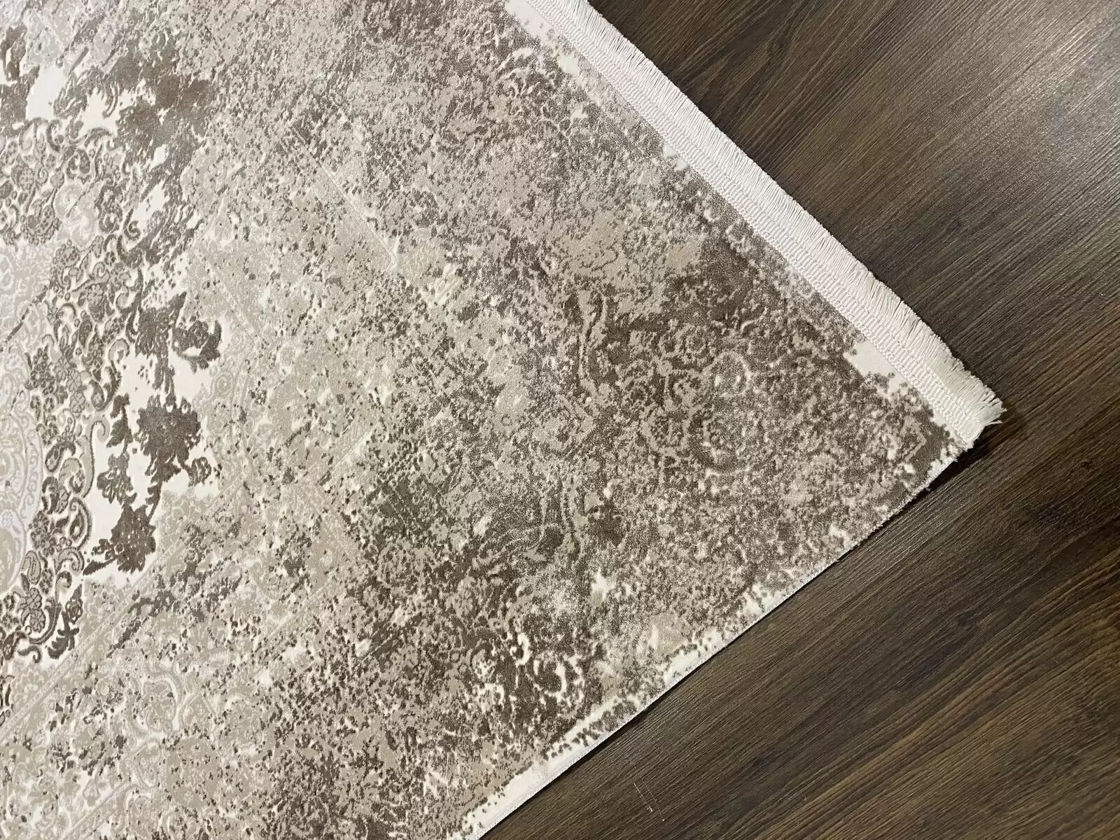 Royal Nero NO01E Viscose Acrylic Living Room Carpet - Image 7