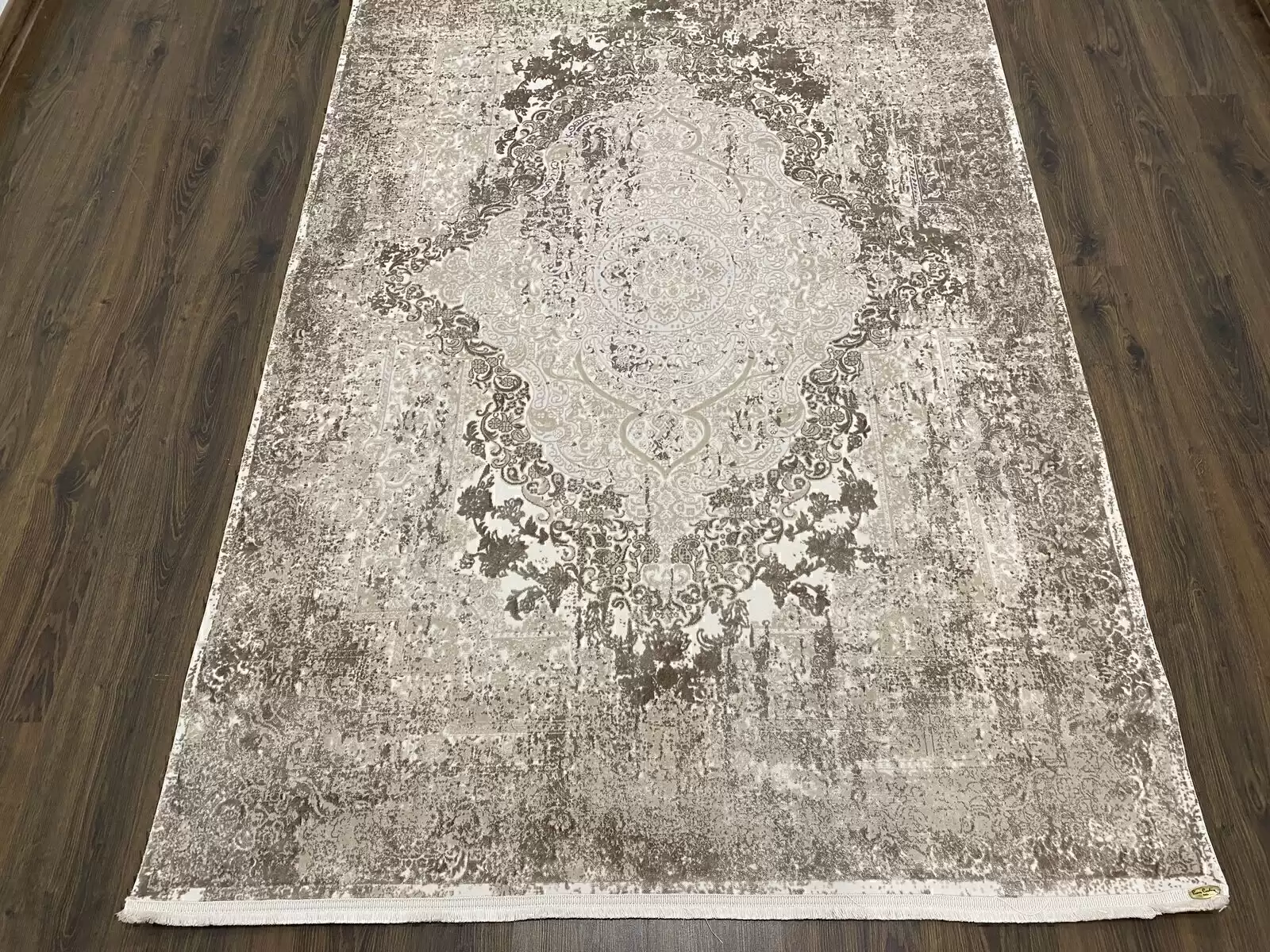 Royal Nero NO01E Viscose Acrylic Living Room Carpet - Image 5