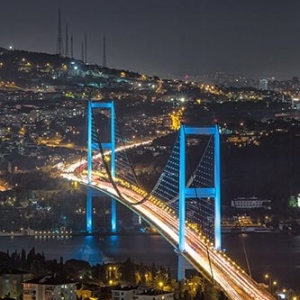 Bosphorus Bridge Painting