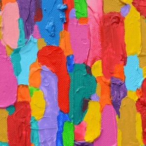 Colored Shapes Table