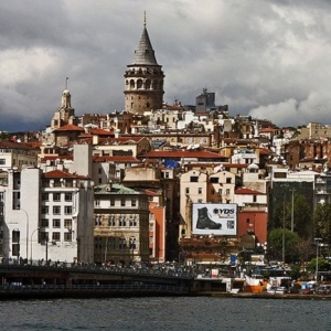 Galata Tower Painting