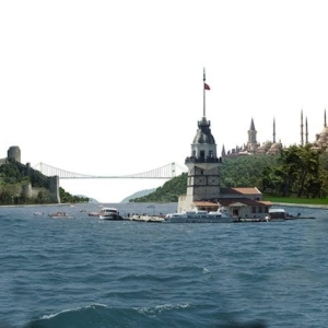 Galata Tower Painting