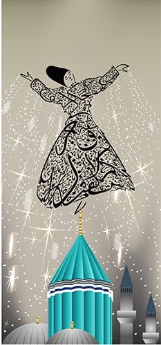 Mevlana Painting