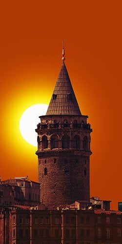 Galata Tower Painting