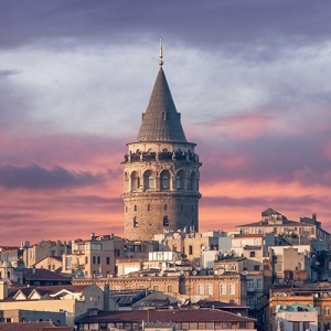 Galata Tower Painting