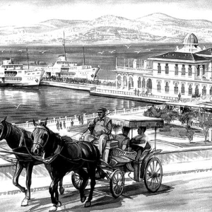 Horse Carriage Painting