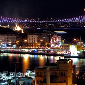 Bosphorus Bridge Painting