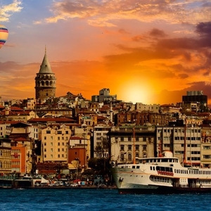 Galata Tower Painting