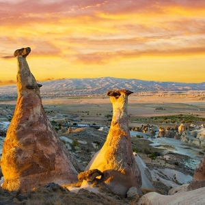 Fairy Chimneys Painting