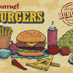 Burger Table