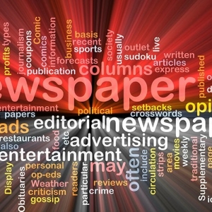 Newspaper Table