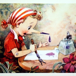 Pinocchio Painting