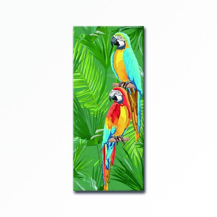 Embossed Parrots Table