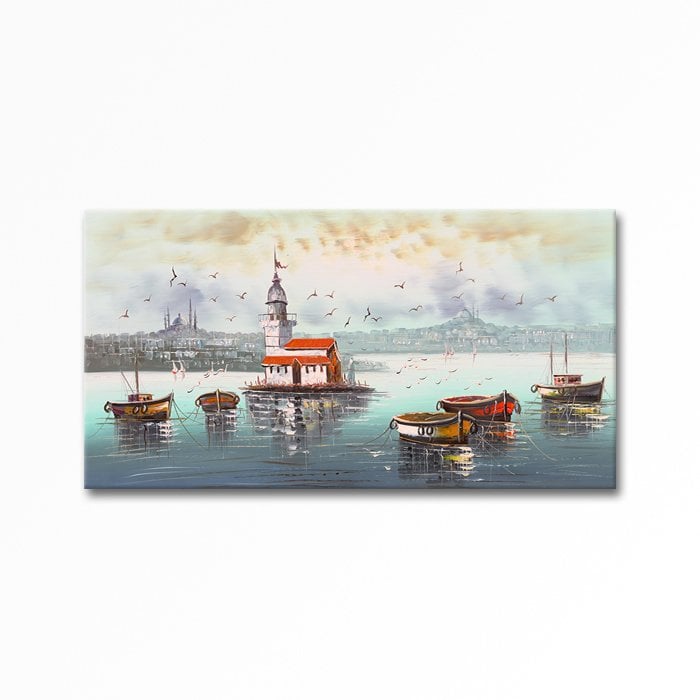 Oil Painting Maiden's Tower
