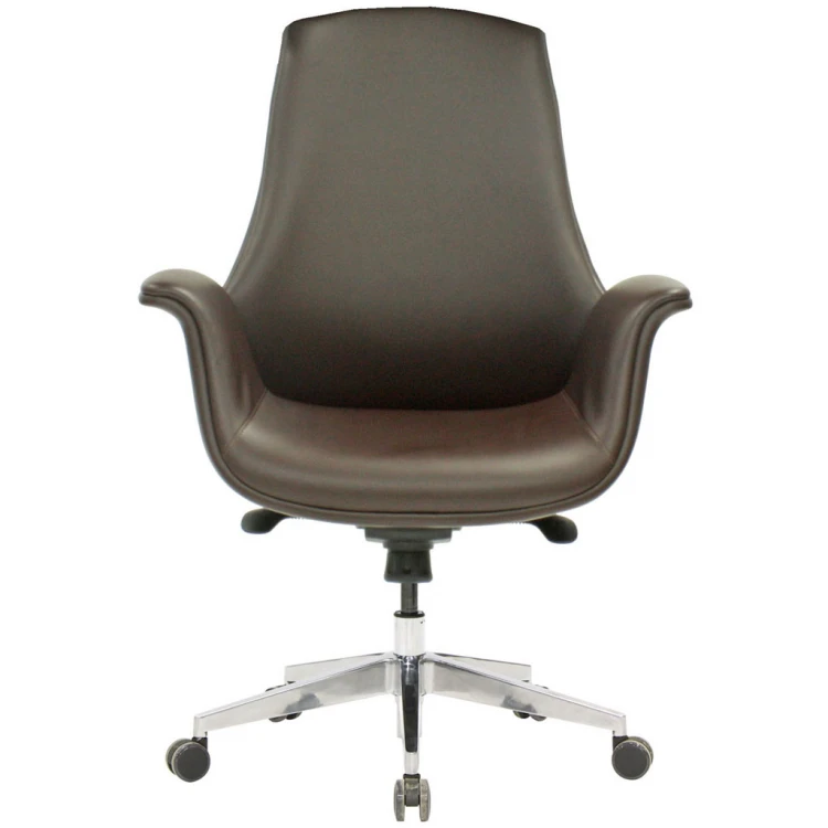 Rick Chrome Leg Work Chair Synchronous Mechanism
