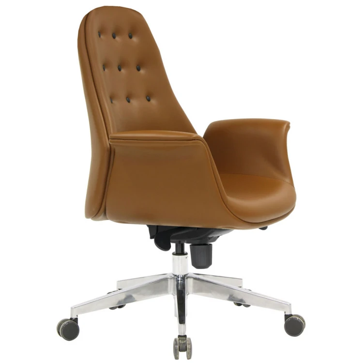 Rick 2 Chrome Leg Work Chair Synchronous Mechanism
