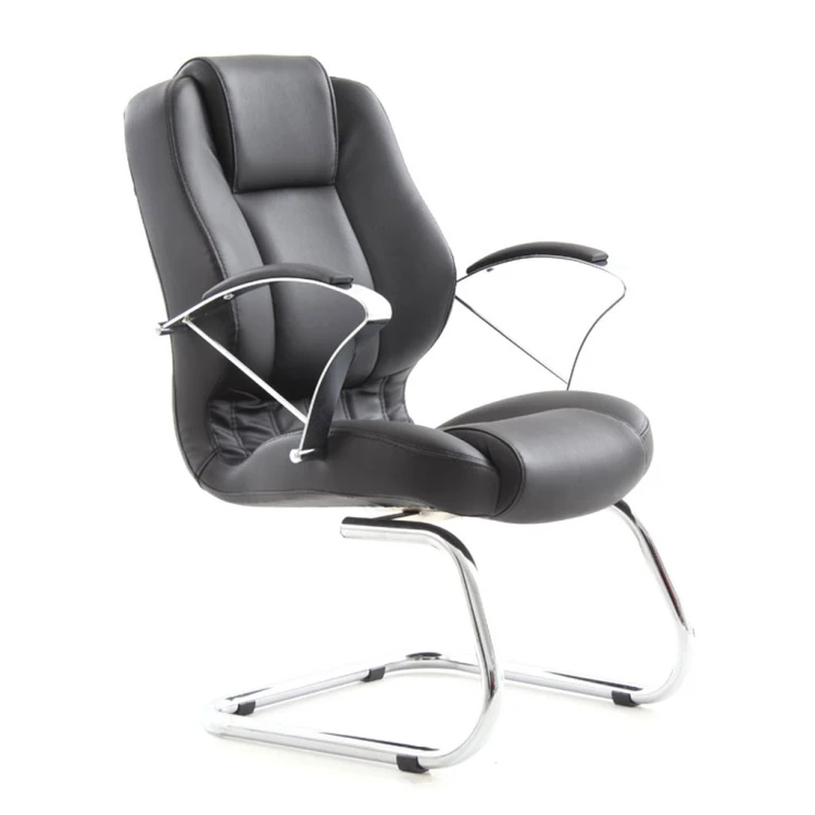 Peria Chrome U-Legged Waiting Chair