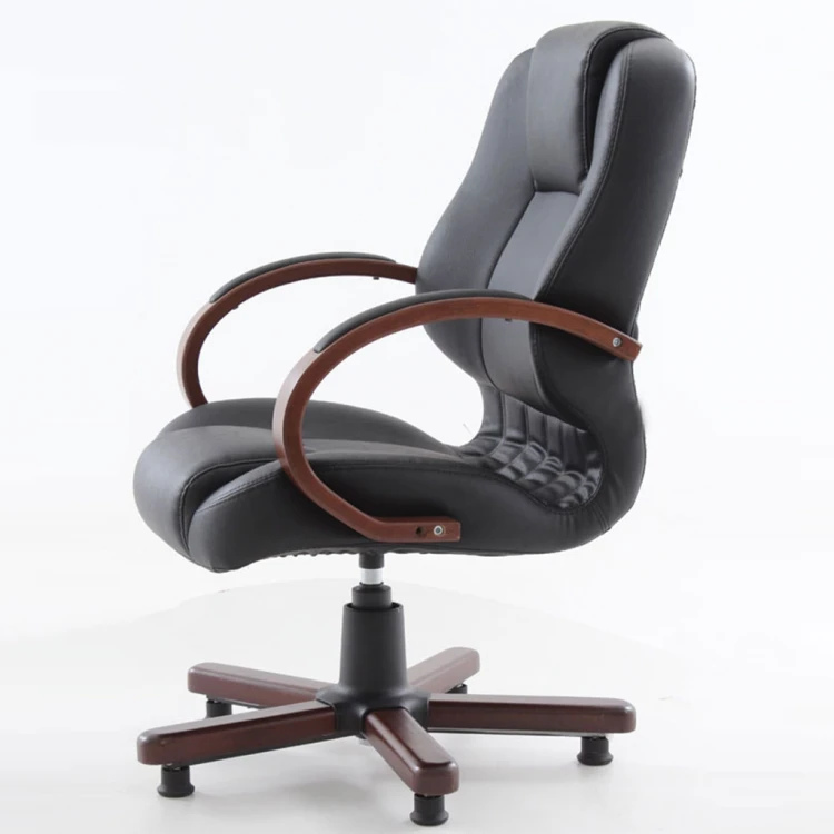 Peria Swivel Wooden Leg Waiting Chair