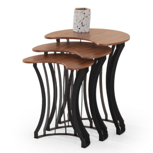 Carmen Black Nesting Table