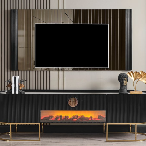 Guard Black Gold TV Unit