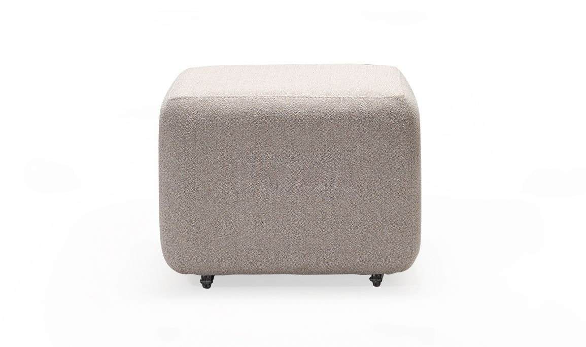 Isabel Italy Design Coffee Table with Pouf - Image 6