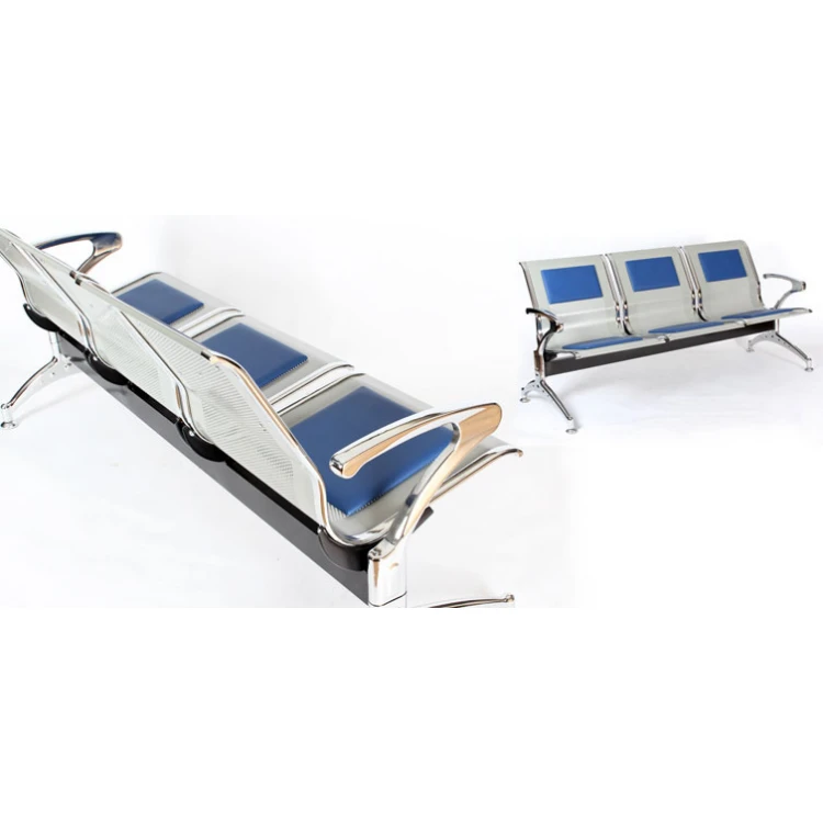 Siena Triple Waiting Seats Blue - Image 2