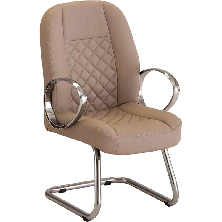 Daren Chrome U Leg Waiting Chair