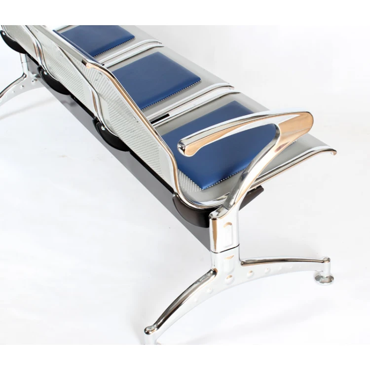 Siena Triple Waiting Seats Blue - Image 3