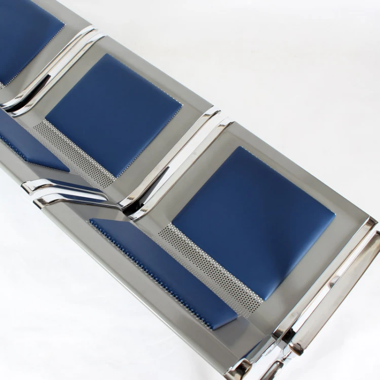 Siena Triple Waiting Seats Blue - Image 4