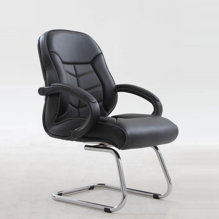 Final Plastic Arm Chrome U Leg Waiting And Guest Chair