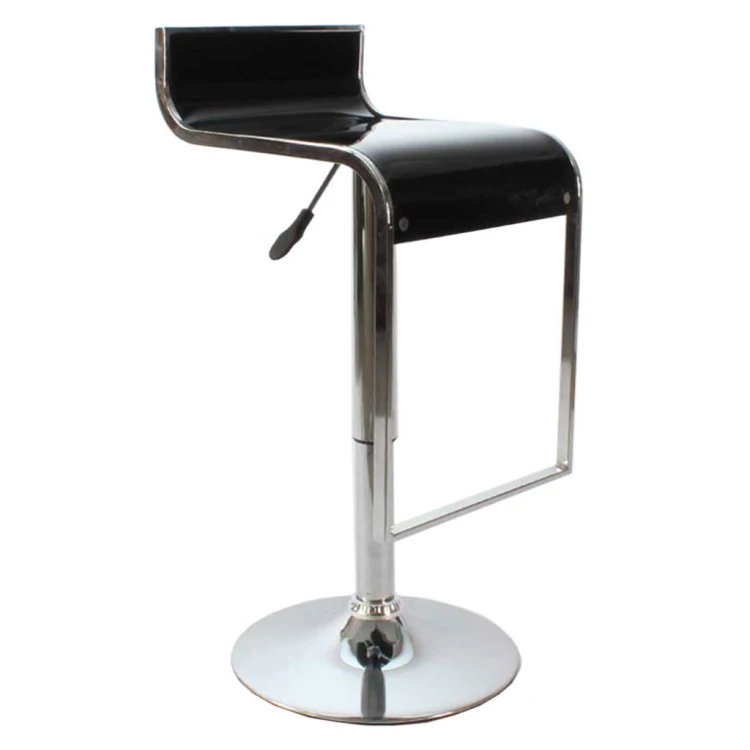 3D bar chair Black