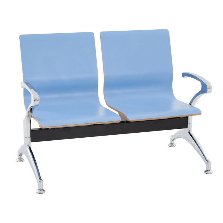 Siena Double Waiting Chair Contra Blue